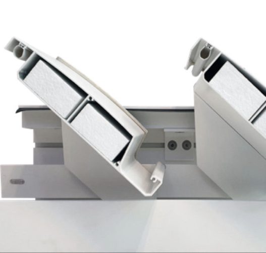detaliu izolare lamele din aluminiu pentru pergola bioclimatica